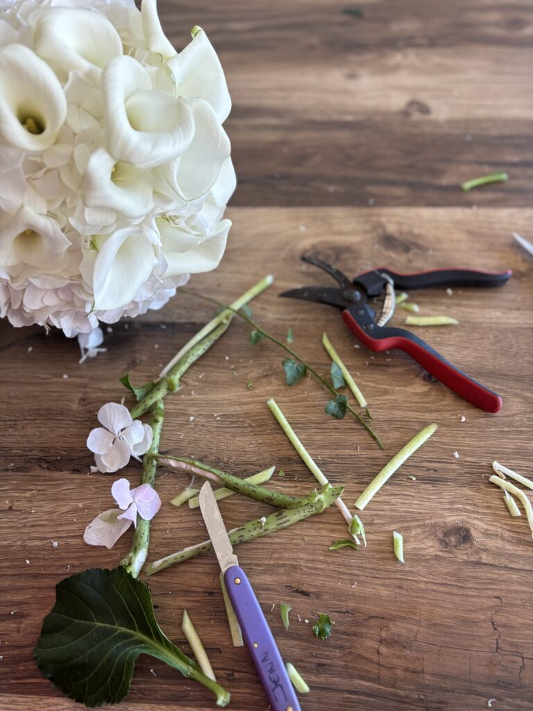 Atelier de Jennifer Mouchet fleuriste à Genève