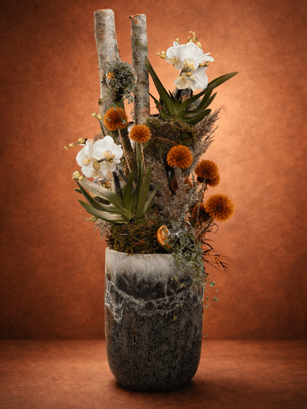 Bouquet de fleurs fait par la Maison Tifanya à Genève